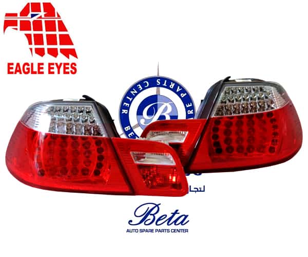 Tail Lamp Cabrio -Red and Clear for BMW 3 Series E46 1998-2004 models Tail Lamp Cabrio -Red and Clear for BMW 3 Series E46 1998-2004 models